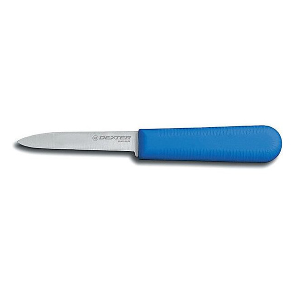 Dexter Russell Paring Knife,3-1/4" L,SS Blade,Blue 15303C