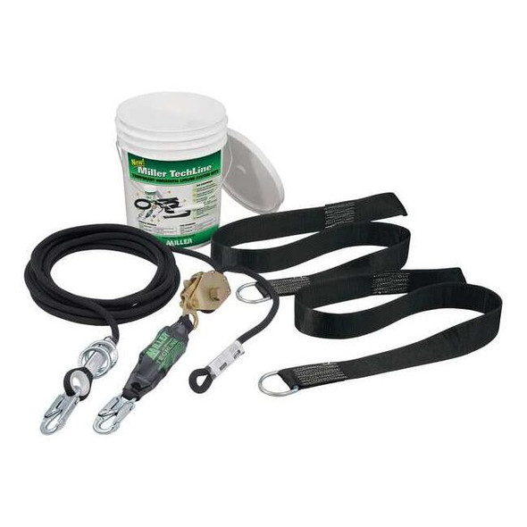SkyGrip Horizontal Lifeline, 60 ft Length, 310 lb. Weight Capacity