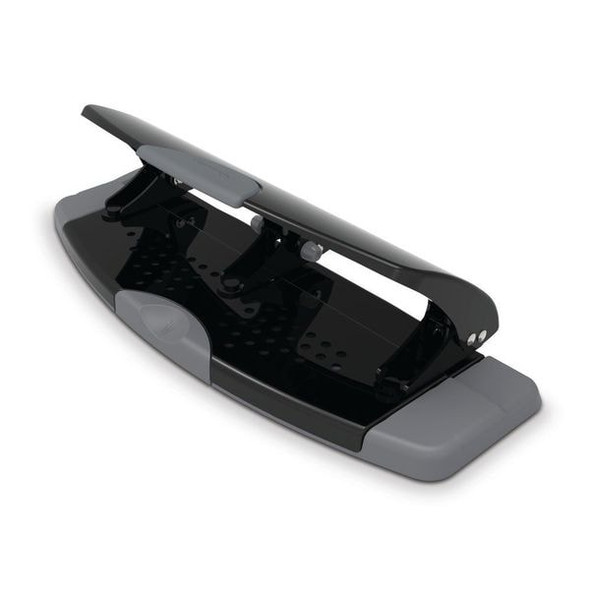 Swingline Three-Hole Paper Punch,20 Sheets,Blk/Gry A7074133