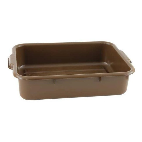 Crestware Bus Tub,Polypropylene,Brown BT5BR