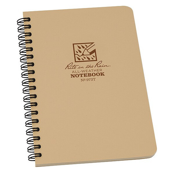 Rite in the Rain All Weather Notebook,Wirebound 973T
