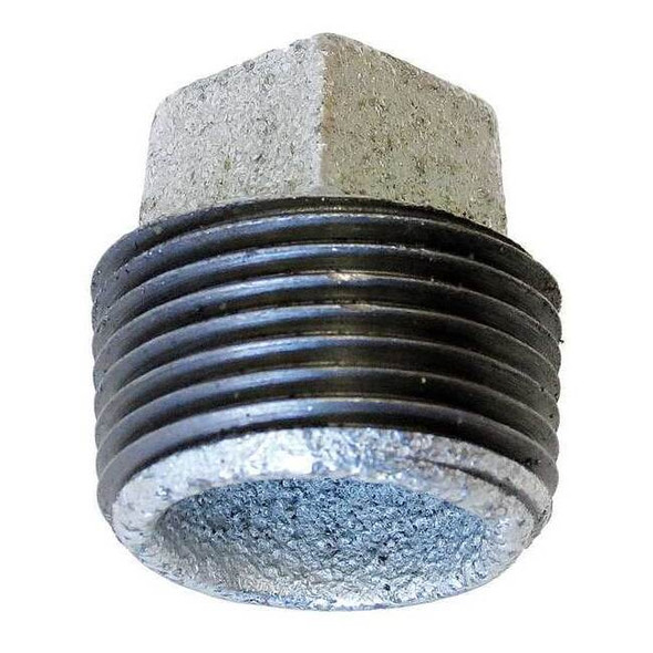 Anvil Plug, Malleable Iron, Threaded 1 1/4 in 0319902482