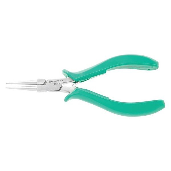Excelta 5 3/4 in Long Nose Plier Molded Grip Handle 2843