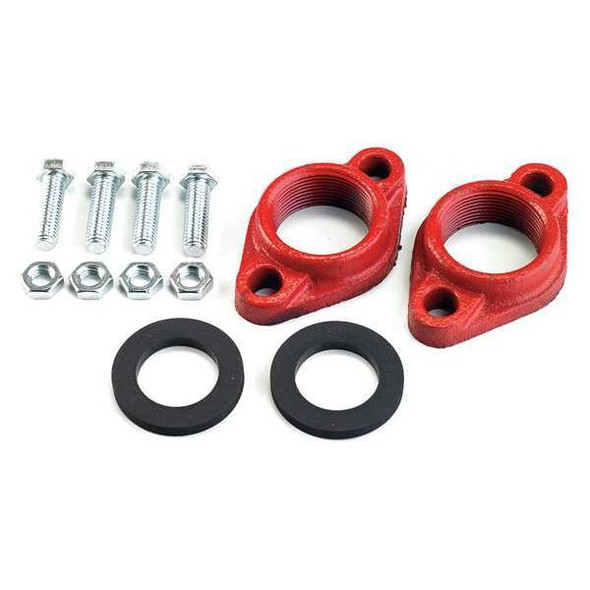 Flanged Kit,1-1/2 NPT,150 psi,Cast Iron, PK2
