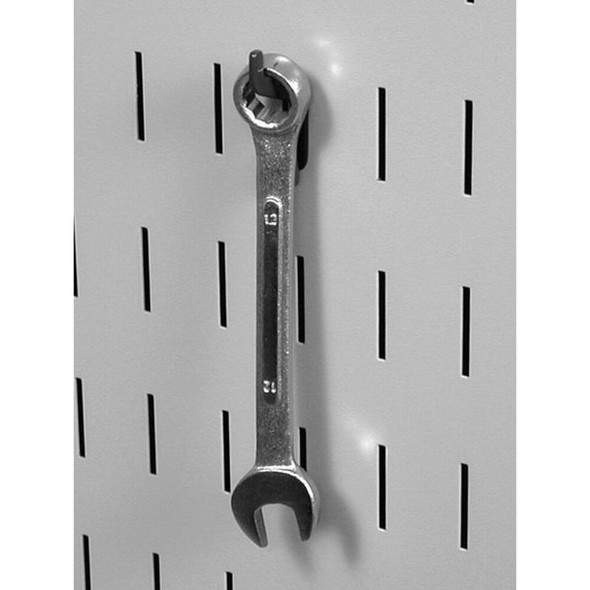 Wall Control Slotted Tool Board Hook Kit,13 Piece,Blk 35-K-BASBK