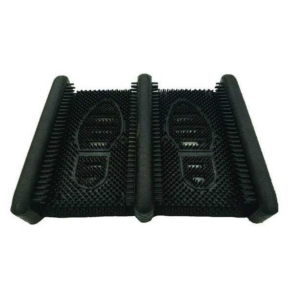 Notrax Boot Brush, Black, 12 in W, 15 in L, Nylon 352S1215BL