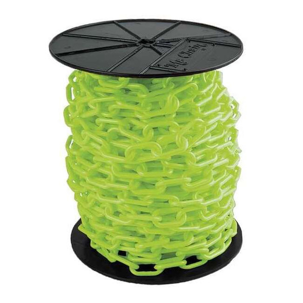 Manufacturer Varies Plastic Chain, Safety Green, 200 ft Length, Gloss 30114