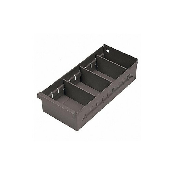 Durham Mfg Plastic Divider, Gray, 3 1/4 in H, 12 PK 036-95