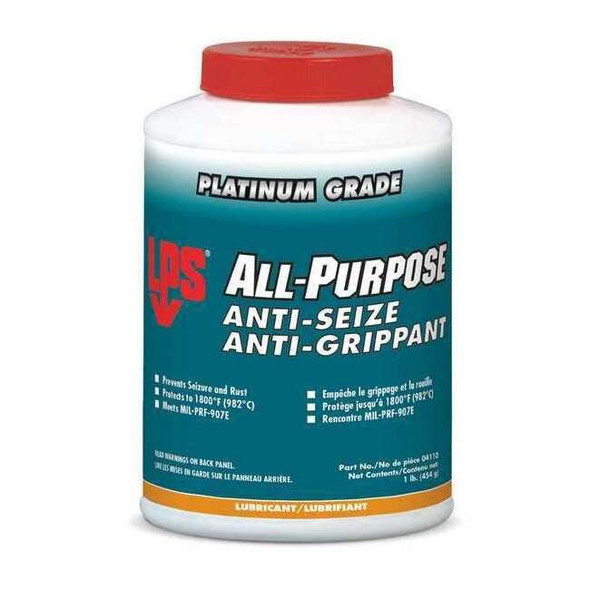 Lps Anti-Seize,Jar,16 oz. Net Weight 04110