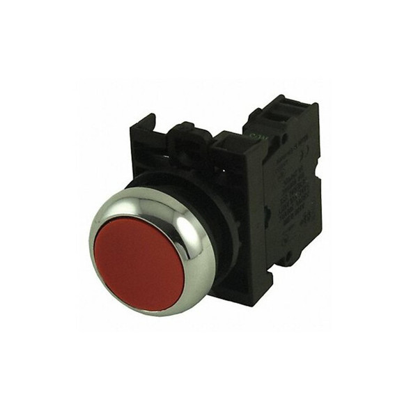 Eaton Push Button Operator, 22 mm, 1NC, Red M22M-D-R-K01