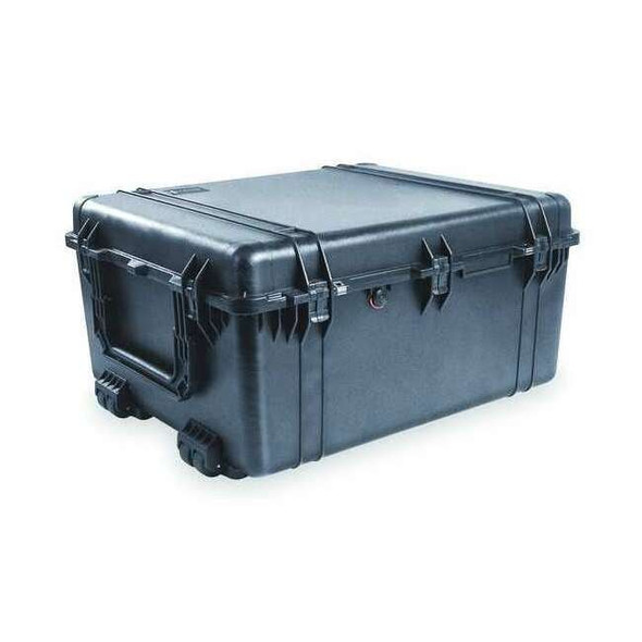 Pelican Black Protective Case, 33.43" L x 28.4" W x 17.65" D 1690
