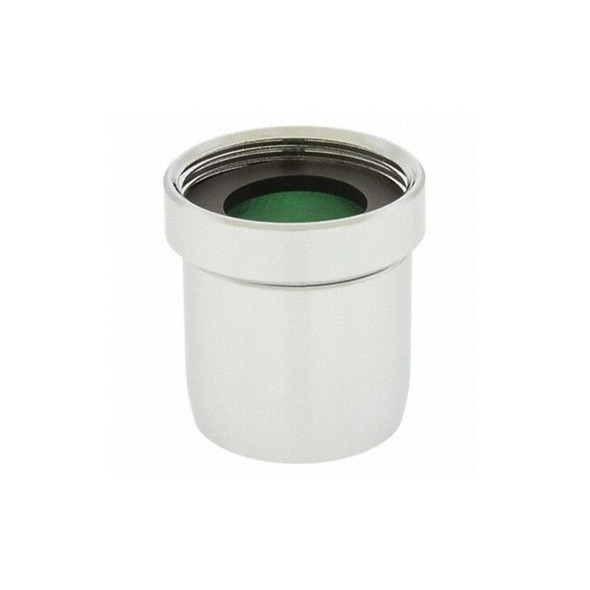 Neoperl 1.5 gpm Outlet, 13/16 in - 24 Thread Size, Chrome, Brass 5514605