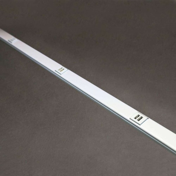 Legrand Prewired Raceway, 2000USB Series, 3 ft L, Ivory V20GB306TRUSB