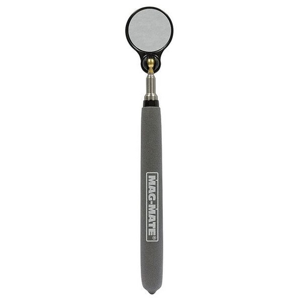 Mag-Mate Inspection Mirror,Round,SS,7" to 35" IMS115 Mag-Mate Inspection Mirror,Round,SS,7" to 35" IMS115