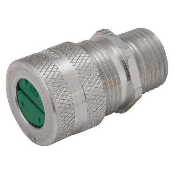 Raco Connector,Alum,L - Strain Relief 4804-2