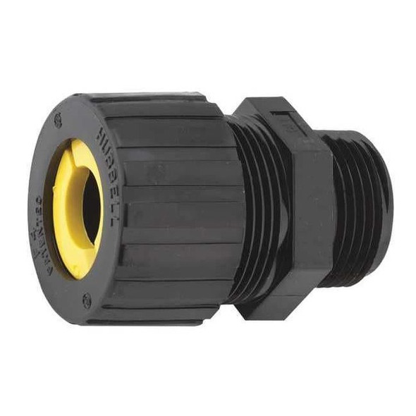 Raco Cord Connector,Black,2-1/32" L,Straight 4702-4