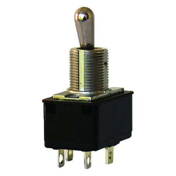 Eaton Toggle Switch,DPST,10A at 250V,Solder Lug 7561K4