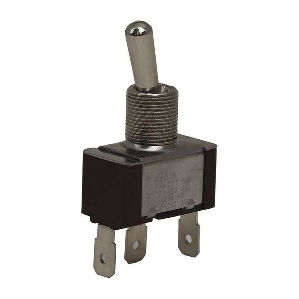 Eaton Toggle Switch,SPST,10A at 277V,Solder Lug XTD1A3A2