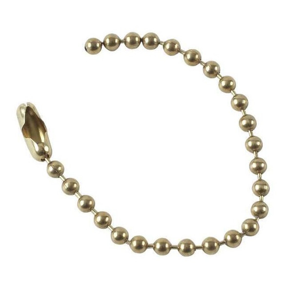 Brady Beaded Chain,4-1/2 In,PK100 23306