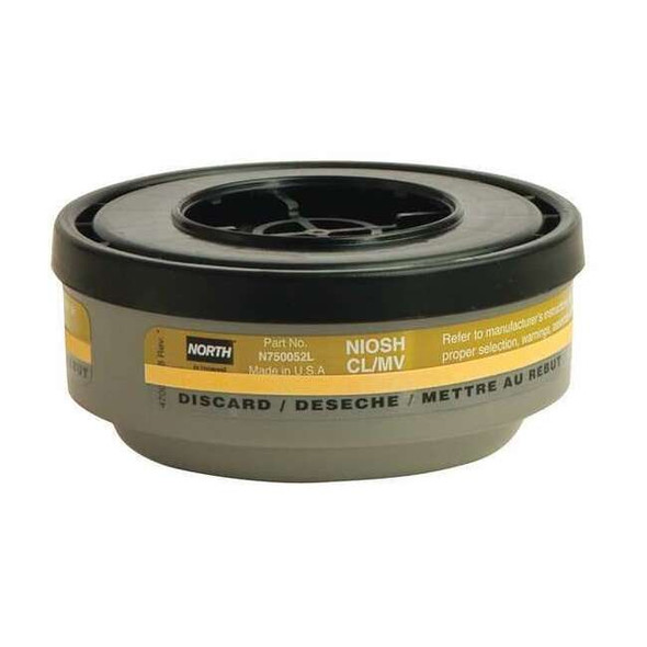 Cartridge, N, Olive, Threaded, North Full or Half Mask Respirators