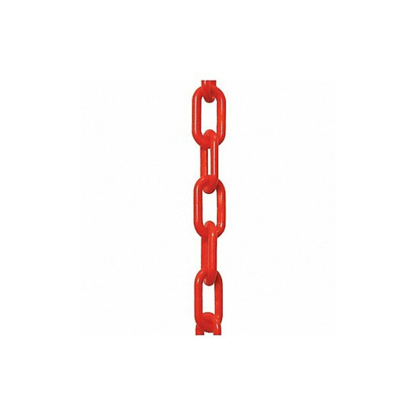 Manufacturer Varies Plastic Chain, Red, 50 ft Length, Gloss 30005-50