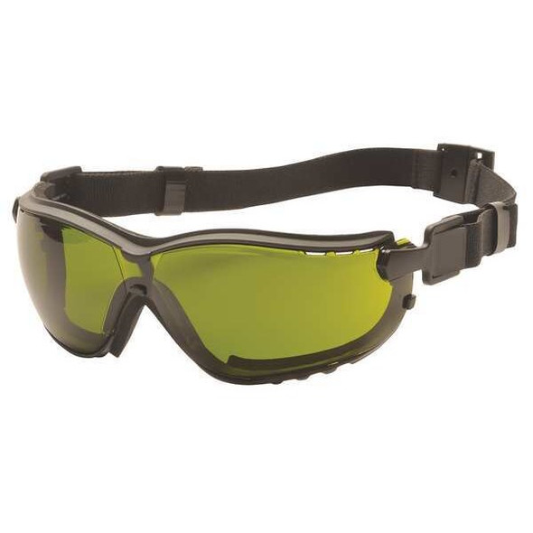 V2G Series, Direct Welding Safety Goggles Goggles, Nylon Frame, Green Lens