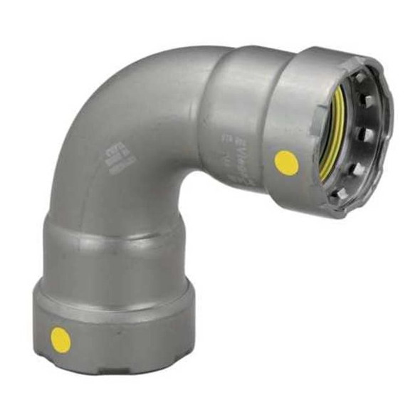 Viega Viega MegaPressG 90 elbow, 1-1/2" x 1-1/2" 25221