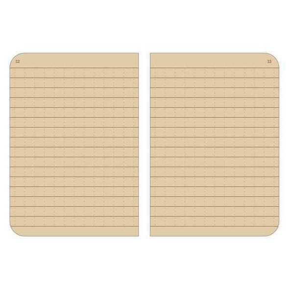 Rite in the Rain All Weather Notebook, Tan, Universal, PK3 971TFX-M