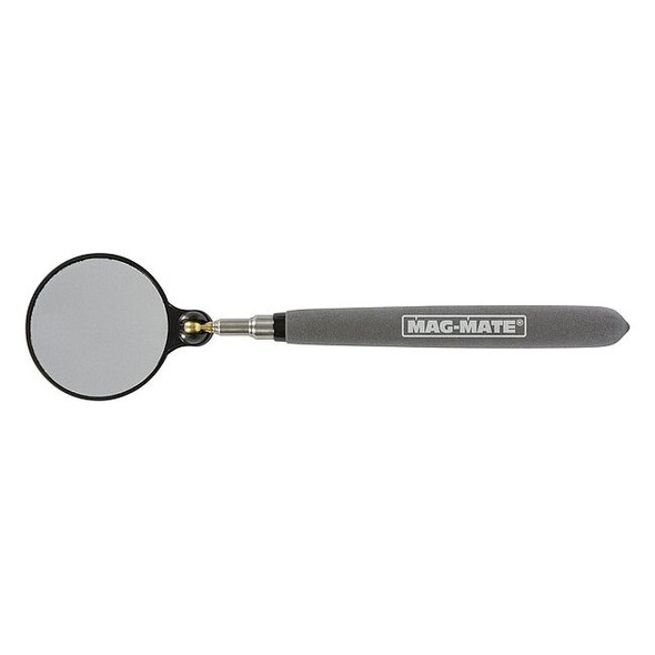 Mag-Mate Inspection Mirror,Round,Glass,7"-36 1/2" 309S1