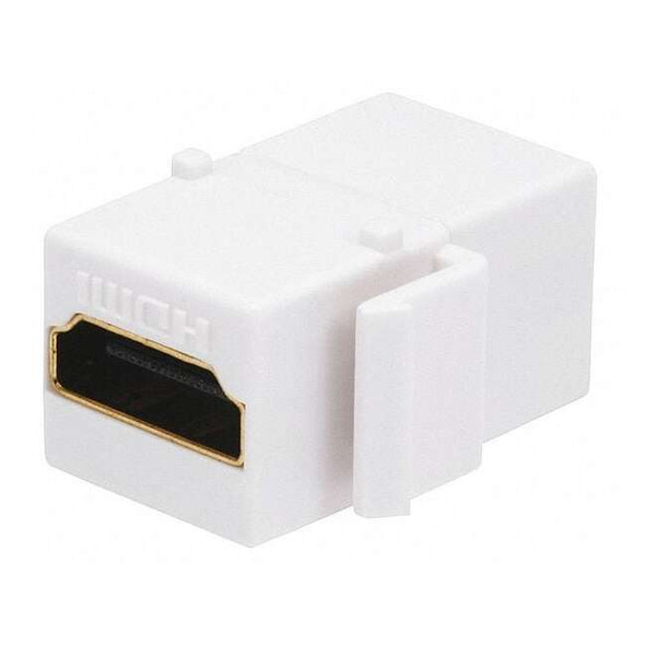 Monoprice HDMI Coupler (F to F), Keystone, White 6852
