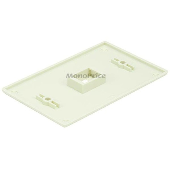 Monoprice WallPlate,Blank Keystone,1 Hole,Ivory 6726 Monoprice WallPlate,Blank Keystone,1 Hole,Ivory 6726