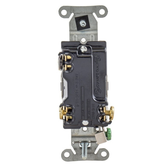 Hubbell Wiring Device-Kellems Wall Switch,20A,Gray,1 HP,3-Way Switch CSB320GY