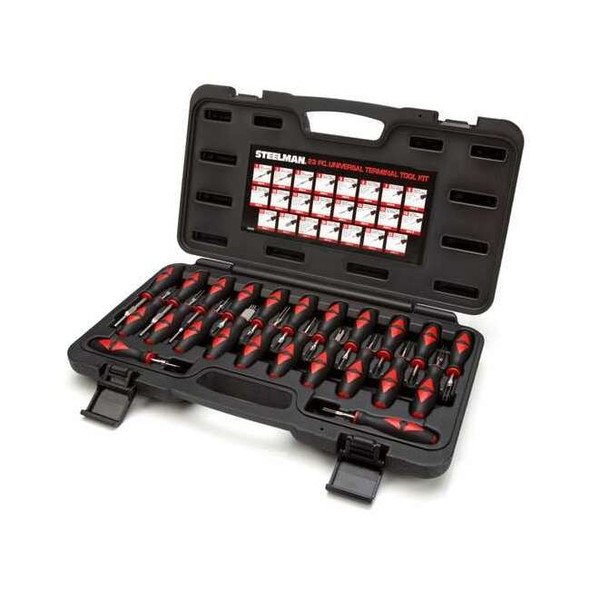 Steelman Universal Terminal Tool Kit,23 Pc 95839