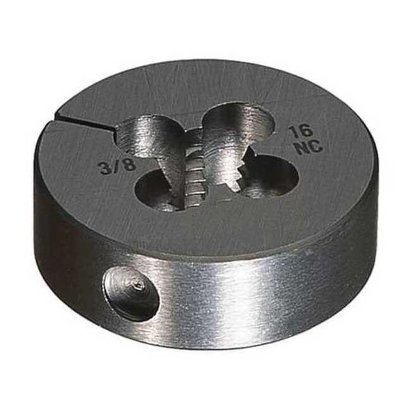 HSS Round Adjustable DIe 0710 Cle-Line M25.4 Outer Diameter M8x1.25