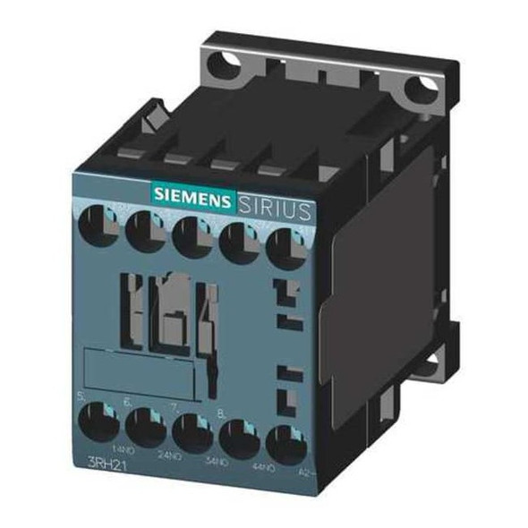 Siemens IEC Control Relay,4NO,120VAC,10A 3RH21401AK60