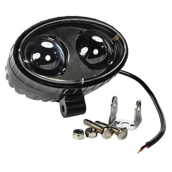 Ideal Warehouse Innovations Safety Light Blue LED,Polycarbonate 70-1095