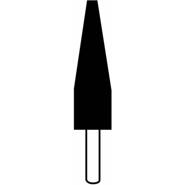 Norton Abrasives Quantum Mounted Point,Dia. 3-4 In,Shape A1 69083149139