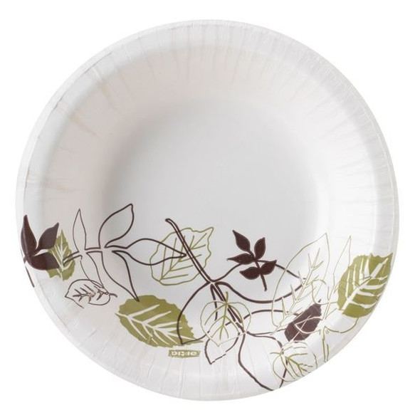 Dixie Disposable Bowl,12 fl. oz., Paper, Pathways, PK500 SXB12WS
