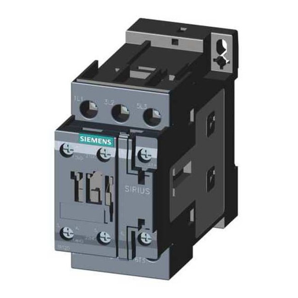 IEC Magnetic Contactor, 1NC/1NO, 24V DC, 3 P, Non-Reversing, Screw