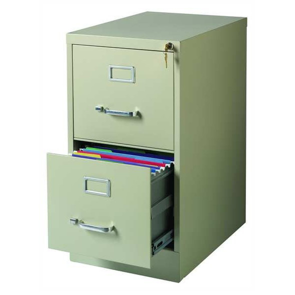Hirsh Vertical File Cabinet,Putty 17889 Hirsh Vertical File Cabinet,Putty 17889