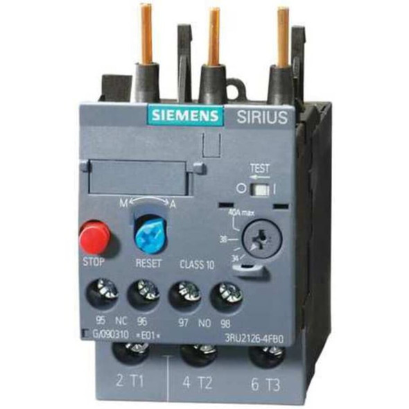 Overload Relay, 1NC-1NO, 3 A Min current, 12 A Max current, 690V AC  3RB31134SB0