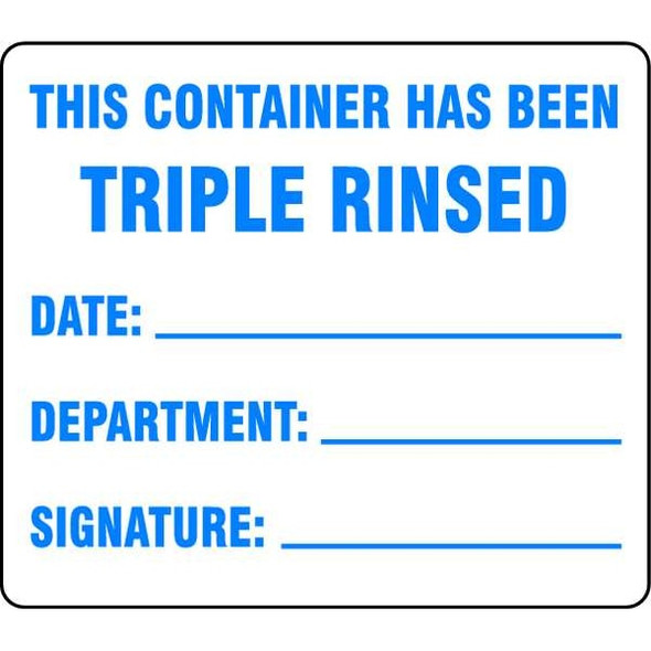 Brady DOT Handling Label, Paper, 2-7/8" W, 2-1/2" H 31256LS