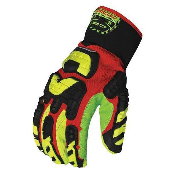 Impact Gloves,Slip On,Corded Cotton,PR