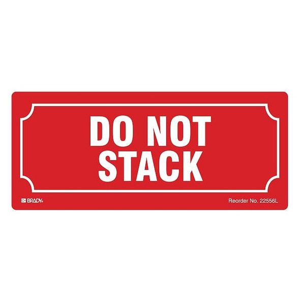 Brady Shipping Labels,7 In. W,3 In. H,PK25 22556LLS