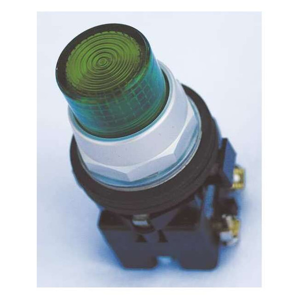 Eaton Pilot Light Lens, 30mm, Plastic, Green HT8BG