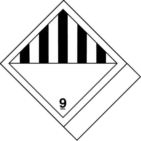 Brady 4" x 4-1/2" Shipping Labels, Blank, Paper, Pk100 28481LS