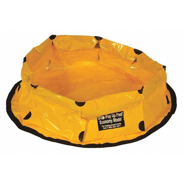 Ultratech Containment Pool,20 gal,8 In H 8022-YEL