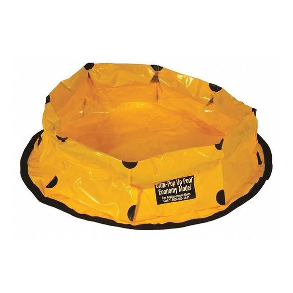 Ultratech Containment Pool,20 gal,8 In H 8022-YEL
