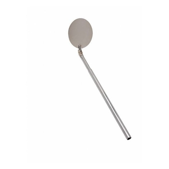 General Tools Inspection Mirror,Round,Metal,9 3/4"-26" 5563