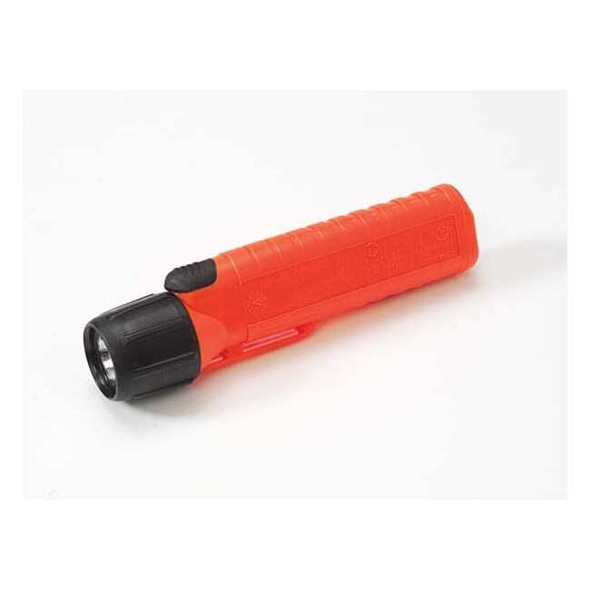 Pmi Orange Xenon Handheld Flashlight, Alkaline AA, 38lm 514109